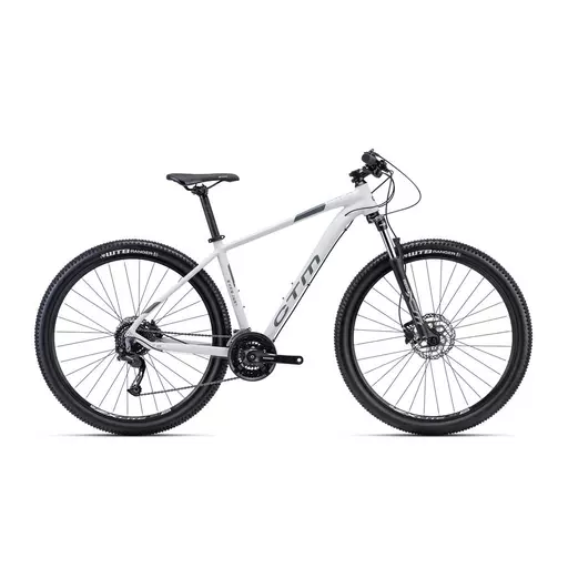 CTM RAMBLER 1.0 MTB kerékpár 29" matt fehér/betonszürke, méret: L (20")