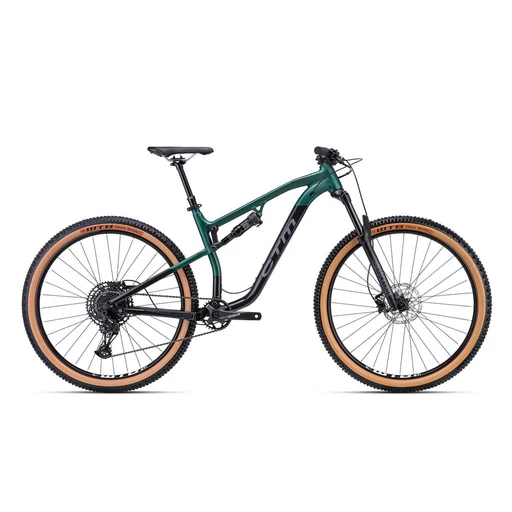 CTM SKAUT 2.0 MTB kerékpár 29" matt sötétzöld/fényes fekete, méret: S