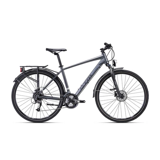 CTM STARK 2.0 TREK trekking kerékpár, 27 sebességes, dark grey pearl színben - 2023 - férfi