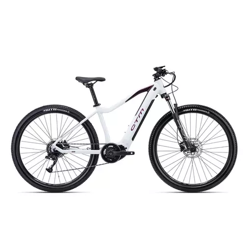 CTM RUBY MTB női e-bike kerékpár 29" gyöngyház fehér/lila, méret: M (16")