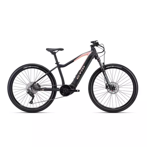 CTM RUBY PRO MTB női e-bike kerékpár 27,5" matt fekete/lazac, méret: L (18")