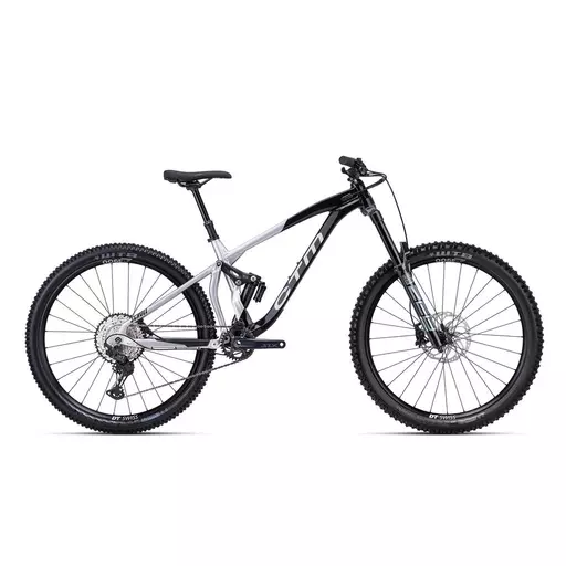 CTM SCROLL PRO összteleszkópos MTB Enduro  kerékpár 29" ezüst/fekete, méret: M