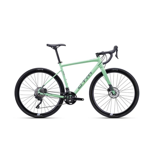 CTM KOYUK 2.0 gravel kerékpár 700C zsályazöld, méret: 520