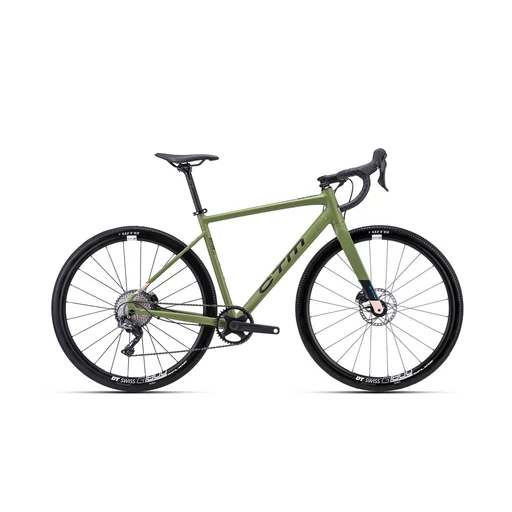 CTM KOYUK 3.0 gravel kerékpár 700C matt sötét olivazöld, méret: 520