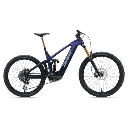 GIANT Reign Advanced E+ 0 elektromos férfi 29" MTB kerékpár - Purple Haze/Metallic Navy