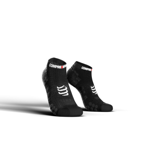Compressport Pro Racing Socks v3.0 Run fekete titokzokni T4