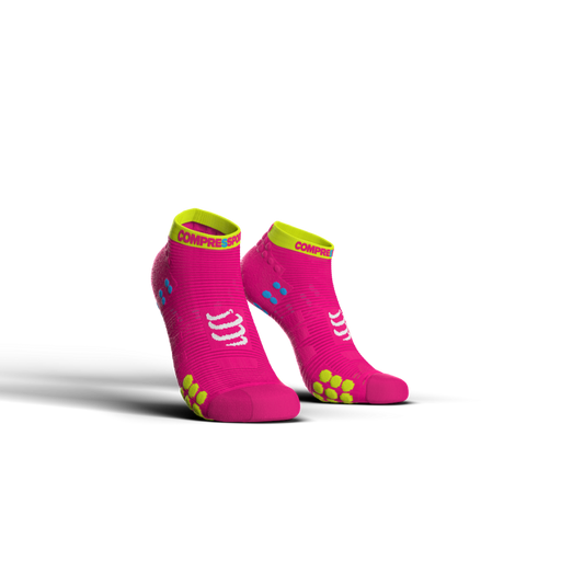 Compressport Pro Racing Socks v3.0 Run pink titokzokni T1