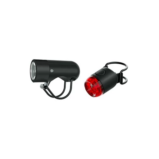 KNOG Plug Twinpack Black kerékpár Lámpa szett