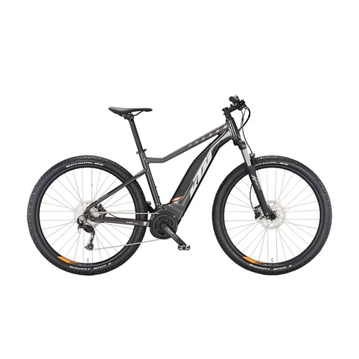 KTM MACINA RIDE 591 - 29" MTB elektromos kerékpár - M/43 méret -  Machine grey (silver+orange)