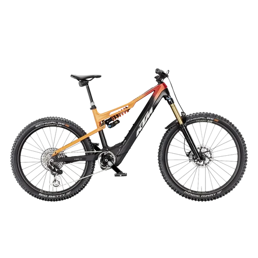KTM MAC PROWLER EXONIC CX-R XX T-TYPE FÉRFI Összteleszkópos elektromos MTB kerékpár - FRESH'BURNT ORANGE+BLACK MATT - több méretben