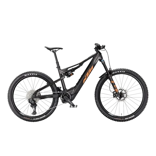 KTM MACINA KAPOHO MASTER L Di2 FÉRFI Összteleszkópos elektromos MTB kerékpár - MARS BLACK MATT - több méretben