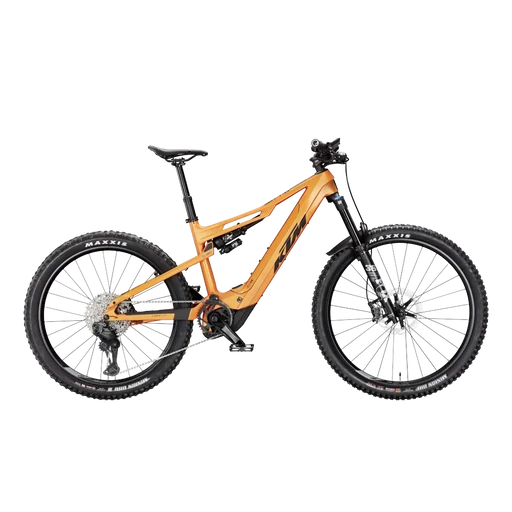 KTM MACINA KAPOHO PRO L Di2 FÉRFI Összteleszkópos elektromos MTB kerékpár - FRESH ORANGE MATT - több méretben