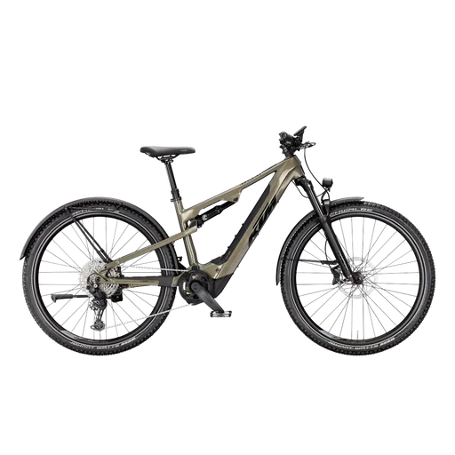 KTM MACINA CHACANA 872 LFC FÉRFI Összteleszkópos elektromos MTB kerékpár - OLIVE PEARL - több méretben