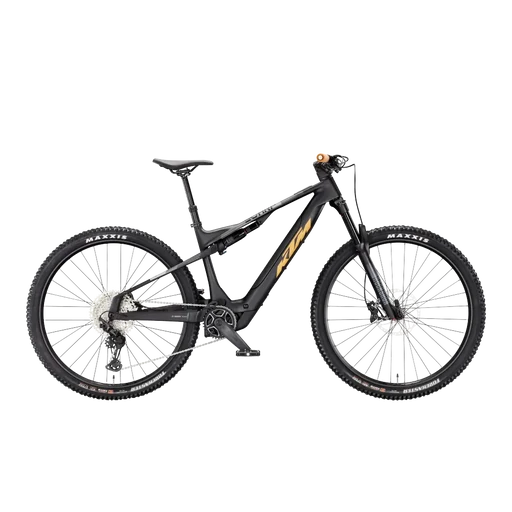 KTM MACINA SCARP SX ELITE FÉRFI Összteleszkópos elektromos MTB kerékpár - FLAMING BLACK MATT - több méretben