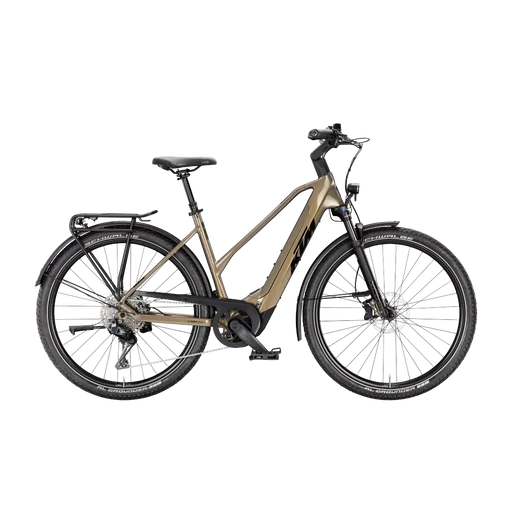 KTM MACINA GRAN 810 Di2 NŐI Elektromos trekking- túra kerékpár - OLIVE PEARL - több méretben
