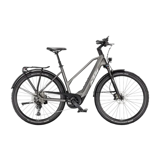 KTM MACINA GRAN 810 NŐI Elektromos trekking- túra kerékpár - MACHINE GREY MATT - több méretben