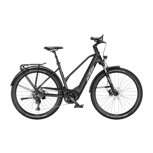 KTM MACINA GRAN 820 NŐI Elektromos trekking- túra kerékpár - DIAMOND BLACK MATT - több méretben