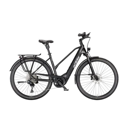 KTM MACINA STYLE 820 XL Di2 NŐI Elektromos trekking- túra kerékpár - DIAMOND BLACK MATT - több méretben