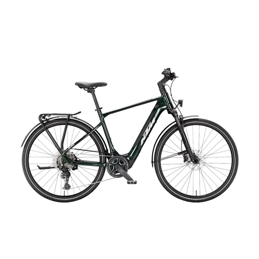 KTM MACINA SPORT SX 20 FÉRFI Elektromos trekking- túra kerékpár - SMARAGD BLACK - több méretben