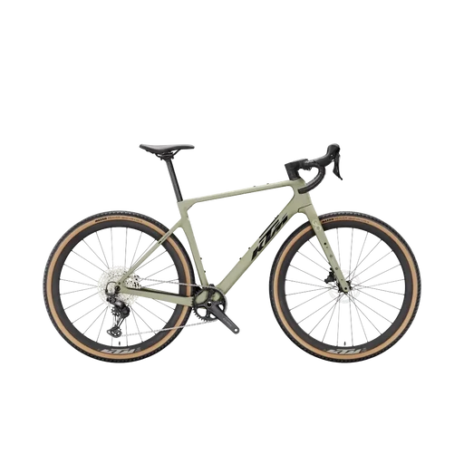 KTM GRAVELATOR ELITE FÉRFI Gravel kerékpár - CARGO GREEN MATT - több méretben