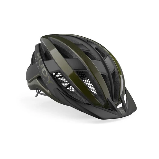 Kerékpáros bukósisak VENGER CROSS METAL GREEN/BLACK L 59-62
