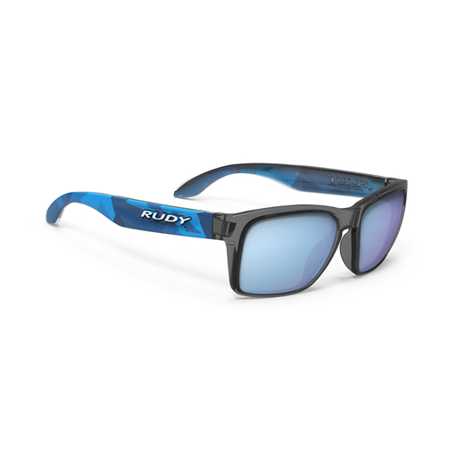 SPINHAWK SLIM NEO CAMO CRYSTAL BLUE/MULTILASER ICE kerékpáros szemüveg