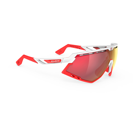 DEFENDER WHITE-RED BUMPERS/MULTILASER RED kerékpáros szemüveg