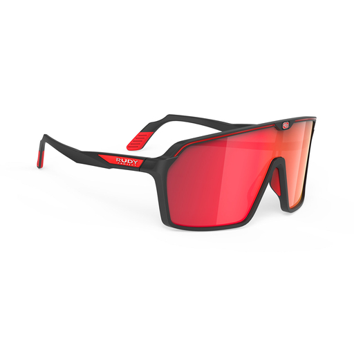 SPINSHIELD BLACK/MULTILASER RED kerékpáros szemüveg