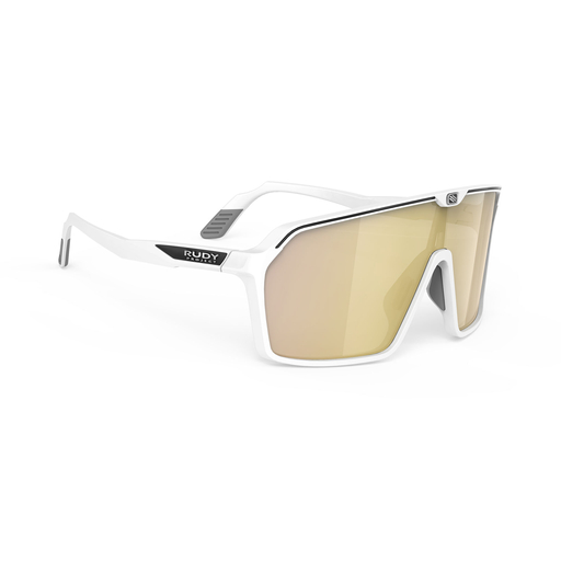 SPINSHIELD WHITE/MULTILASER GOLD kerékpáros szemüveg