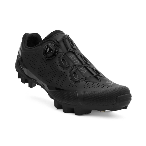 Spiuk Aldapa MTB kerékpáros cipő Unisex matt fekete Méret: 43
