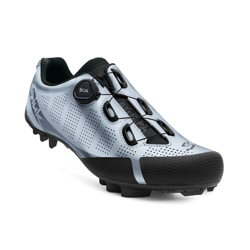 Spiuk Aldapa MTB kerékpáros cipő Carbon Unisex, Ezüst Méret: 43