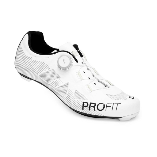 Spiuk Profit országúti kerékpáros cipő ROAD Carbon Unisex, fehér Méret: 44