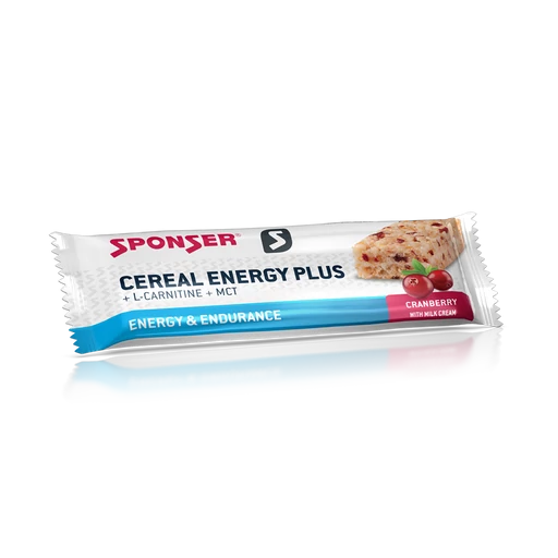 Sponser Cereal Energy Plus müzliszelet 40g, Áfonya