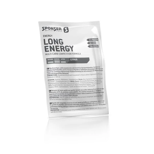 Sponser Long Energy sportital 5% fehérjével, 60g