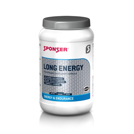 Sponser Long Energy sportital 10% fehérjével 1200g, Erdei gyümölcs