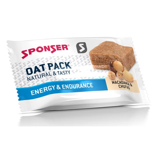 Sponser Oat Pack energia zabszelet 60g, Makadámia