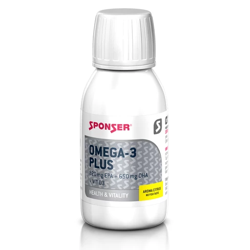 Sponser Omega-3 Plus halolaj, 150ml, citrus