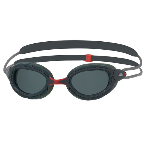 Zoggs Predator Polarized – Black Red Smoke úszószemüveg